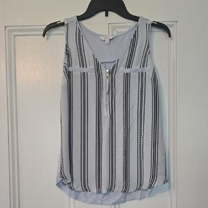 Women's Striped Sleeveless Top